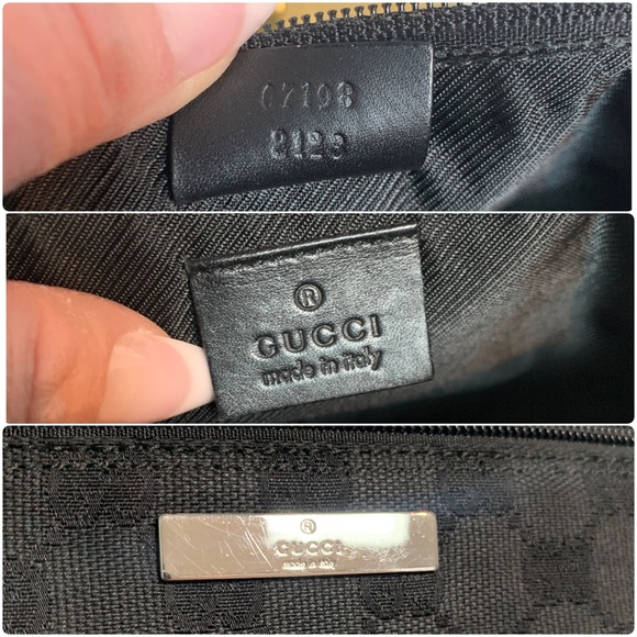 ❌SOLD❌Authentic and vintage small Gucci zip top Pochette accessory small bag - Picture 15 of 17